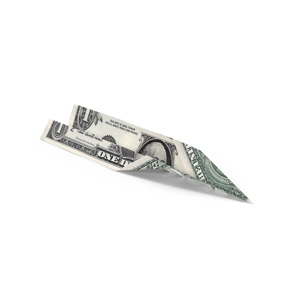 1 Dollar Bill 3D, Incl. fold & group - Envato Elements