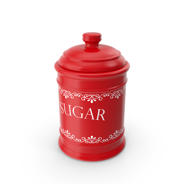 Sugar Jar 3D, Incl. sweetner & ingredient - Envato Elements