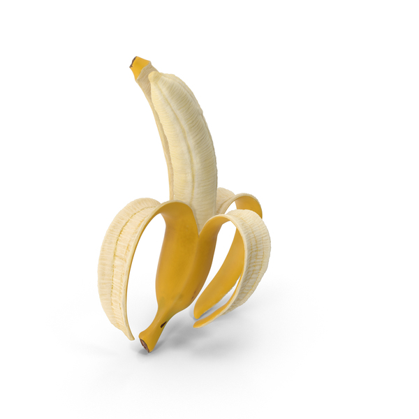 peeled banana