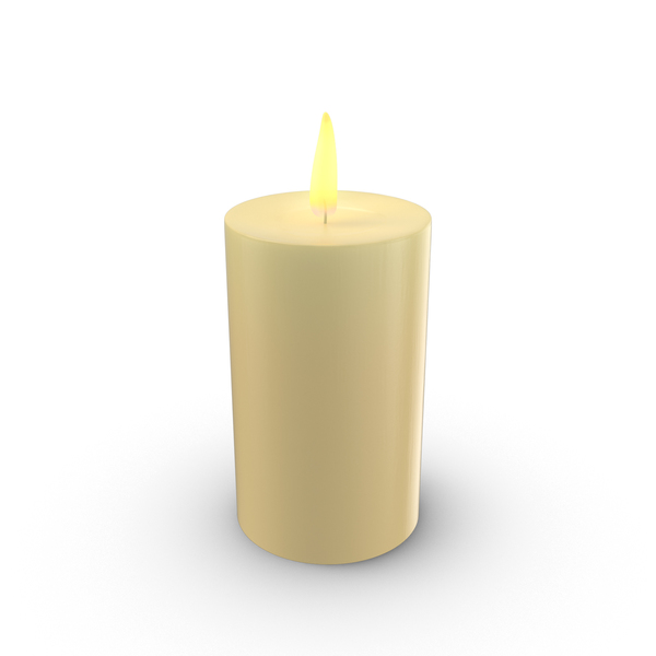 Gothic Candlestick 3D, Incl. candelabra & candlestick - Envato
