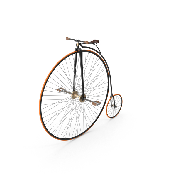 Penny Farthing 3D Incl. bike vintage Envato Elements