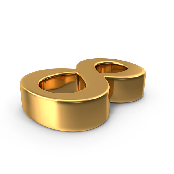 Gold Number 8 By Pixelsquid360 On Envato Elements