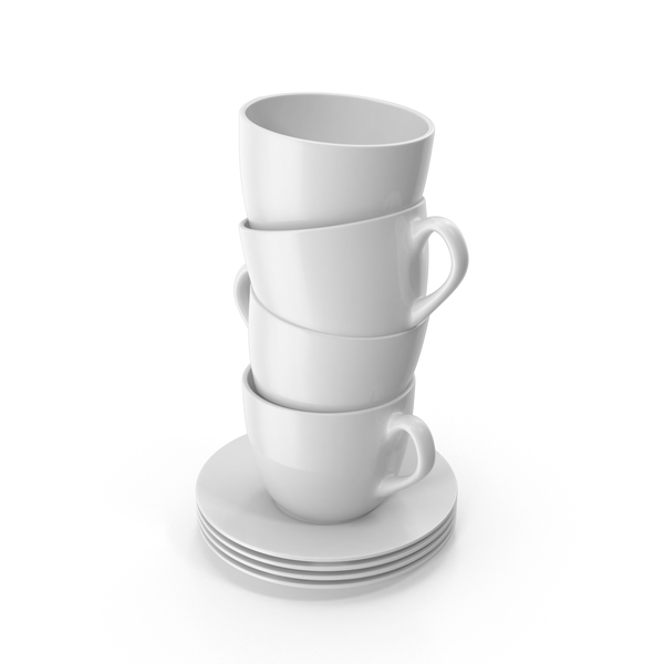 Taza de café blanca grande, Objetos 3D Incluyendo: cafetería y beber -  Envato Elements