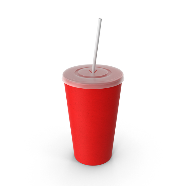 Red Drink Cup 3D, Incl. cardboard & go - Envato Elements