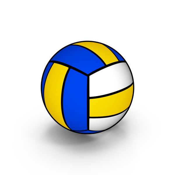 Cartoon Volleyball, 3D - Envato Elements