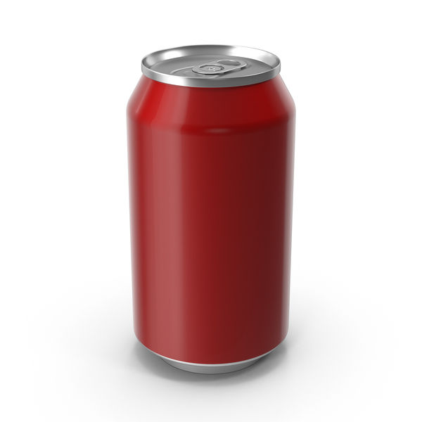 Red Soda Can Open Stock Photo