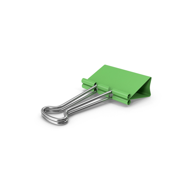 Green on sale binder clips