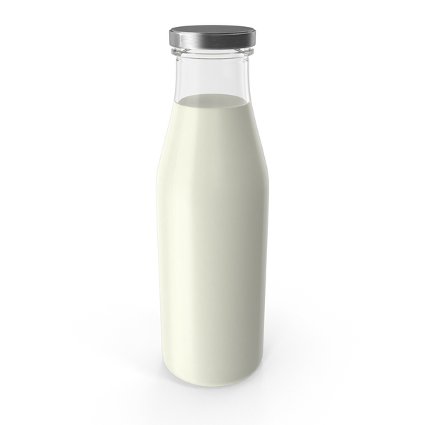 Milk Glass 3D, Incl. milk & dairy - Envato Elements