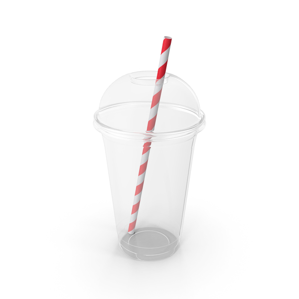 Heart Shaped Plastic Couple Straw 3D, Incl. straw & drink - Envato