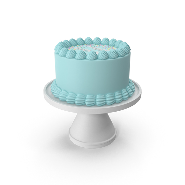 Download Blue Birthday Cake By Pixelsquid360 On Envato Elements