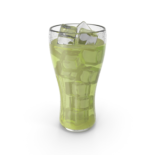 Pitcher With Green Juice 3D, Incl. pitcher & glass - Envato Elements