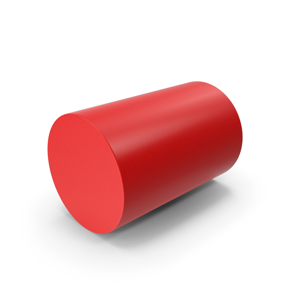 Cylinder 3D, Incl. red & shape - Envato Elements