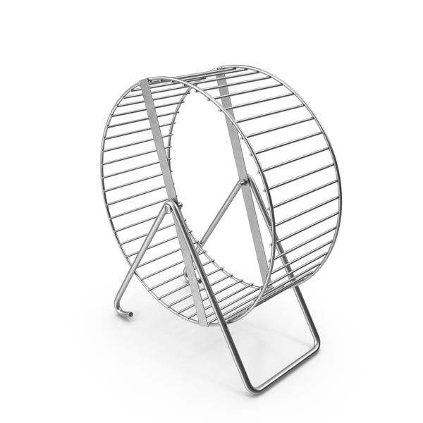 Metal Hamster Wheel 3D Incl. cute energy Envato