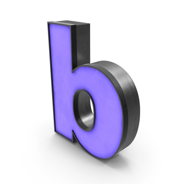 blue lowercase letter d