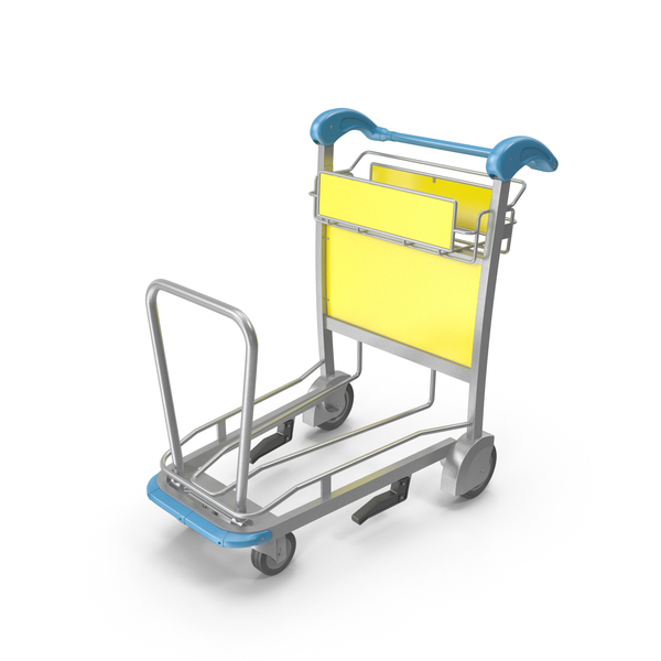 Luggage Trolley Bag, 3D - Envato Elements