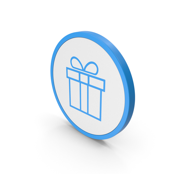Caja de regalo azul, Objetos 3D Incluyendo: arco y decoración - Envato  Elements