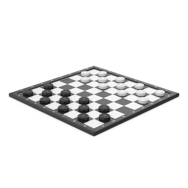 Checkers Game Complete - Jogo de Damas | 3D model