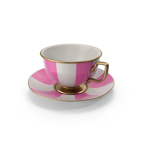 Pink Cup 3D, Incl. pink & coffee mug - Envato Elements